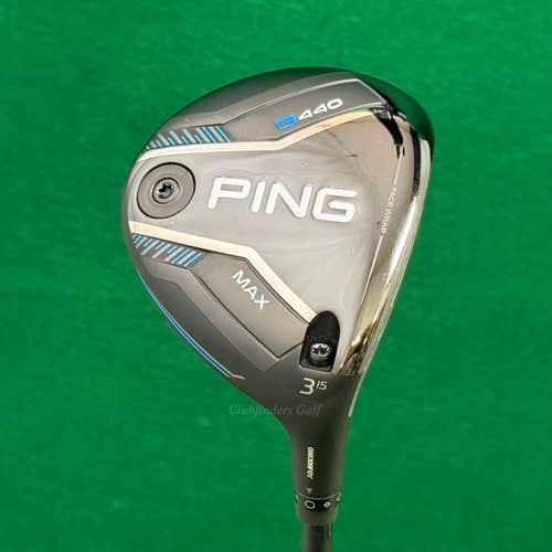 Ping G440 MAX 15 Fairway Wood 3 Fujikura Ventus Blue FW 6-X Extra Stiff w/ HC