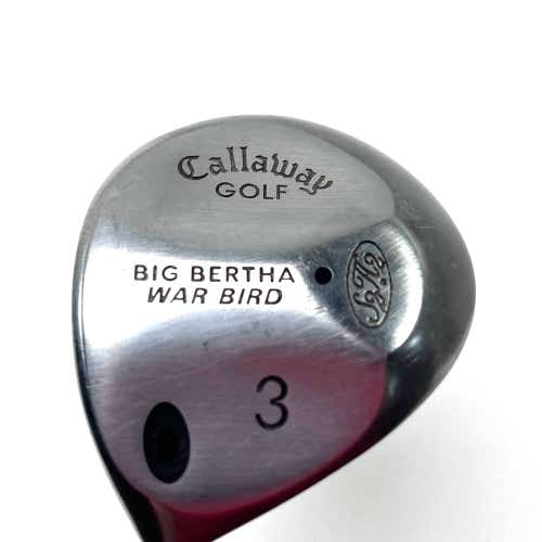 LEFTY Callaway Big Bertha Warbird 3 Fairway Wood 15* RCH 96 96g Regular LH