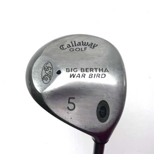 Callaway Big Bertha Warbird 5 Fairway Wood 18* Ladies Gems Ladies RH