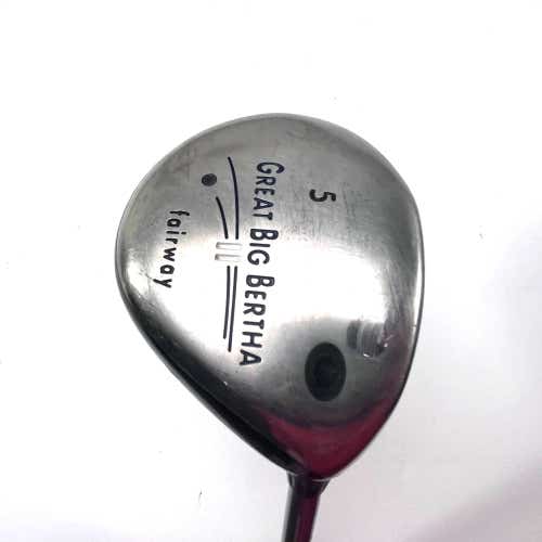 Callaway Great Big Bertha II 5 Fairway Wood 18* GBB System 60 60g Regular RH