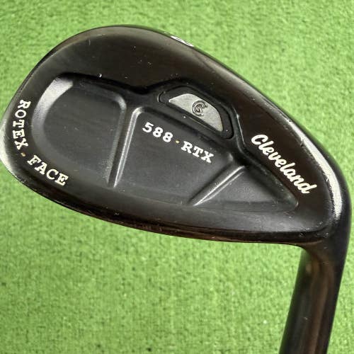 Cleveland RTX 588 Black Pearl Rotex 48 8 Wedge Dynamic Gold Steel +2.5 Long
