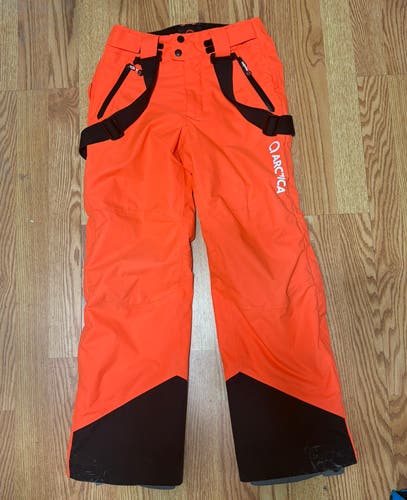 Orange Unisex Youth Small Arctica Ski Pants (Used)