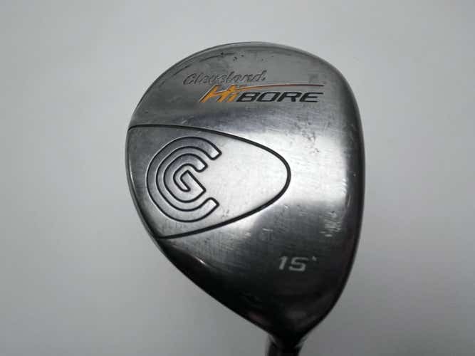 Cleveland Hibore 3 Fairway Wood 15* Fujikura 65g Stiff Graphite Mens RH