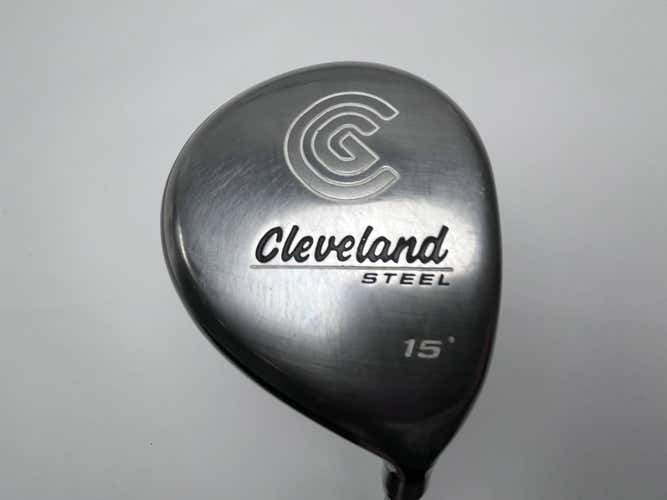 Cleveland Launcher Steel 3 Fairway Wood 15* Launcher 55g Regular RH
