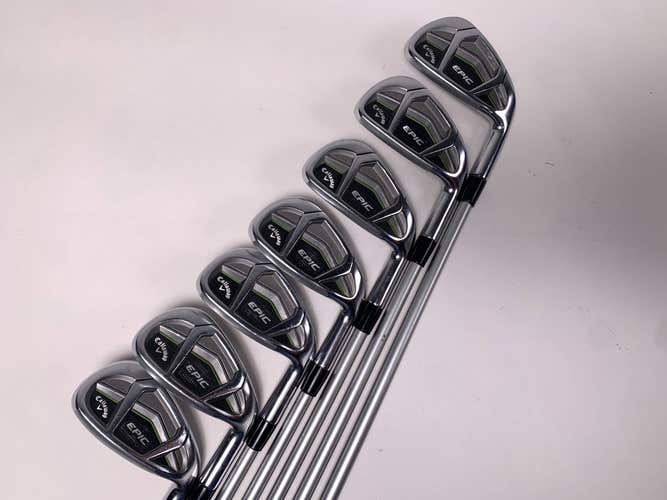 Callaway Epic Iron Set 5-PW+AW Mitsubishi Chemical OTi 75 Regular RH