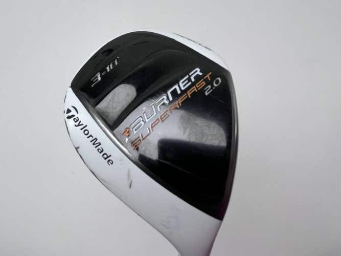 TaylorMade Burner Superfast 2.0 3 Hybrid 18* REAX 60g Senior Graphite Mens RH