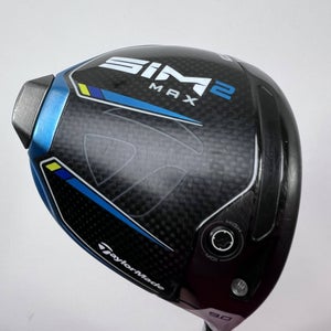 TaylorMade SIM2 MAX Driver 9* Aldila Rogue 110 MSi 3.4 60g Stiff RH