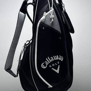 Callaway Mini Cart Bag Black 3-Way Divide Single Strap Golf Bag
