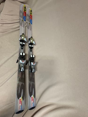 155 cm Salomon StreetRacer Skis With Bindings (Used)