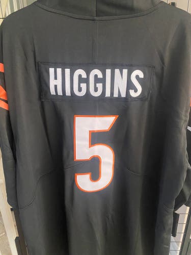 Black XXXL Men's Nike Jersey (New) Tee Higgins