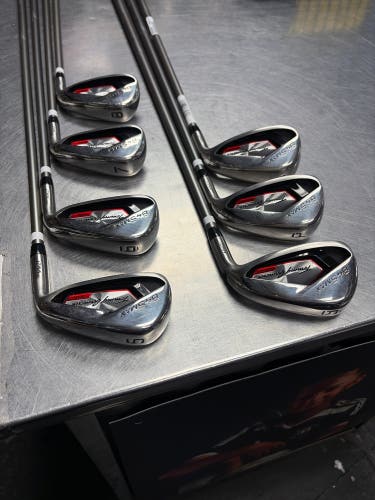 Tommy Armour 845 MAX Iron set Right Handed Iron Set Senior Flex Graphite Shaft (Used)