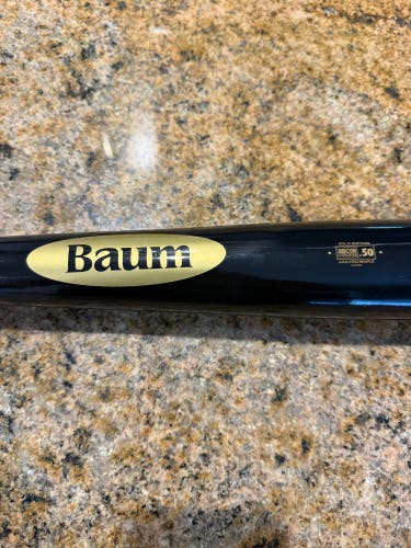 2025 Baum Gold Stock Wood Composite BBCOR Certified Bat (-3) 29 oz 32" (New)