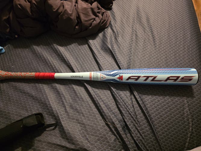 2027 Louisville Slugger Atlas Alloy BBCOR Certified Bat (-3) 29 oz 32" (Used)