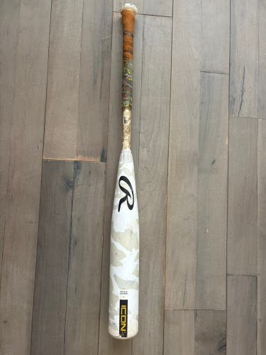 2025 Rawlings Icon Composite USSSA Certified Bat (-10) 21 oz 31" (Used)