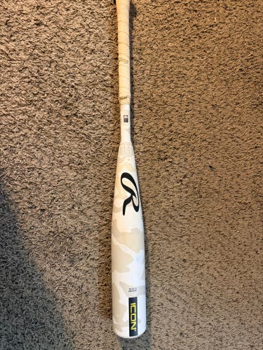 2025 Rawlings Icon Composite USSSA Certified Bat (-10) 18 oz 28" (Used)
