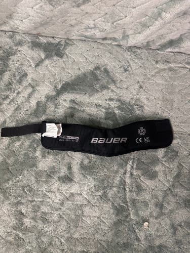 Black Senior Small Bauer Neck Guards (Used)