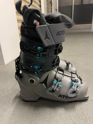 Mondo 24 & 24.5 Unisex Atomic Hawx Prime XTD 130 Alpine Touring Ski Boots Stiff Flex (Used)