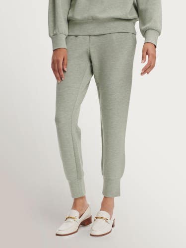 Varley The Slim Cuff Jogger Pants Women's 25 Shadow Marl Tapered Leg GBO4189
