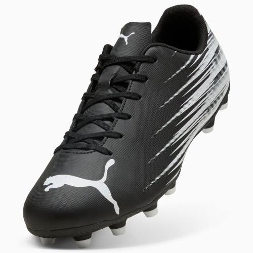 Puma Attacanto II 108493-01 Men's 11.5 M Black White FG/AG Soccer Cleats PNE34