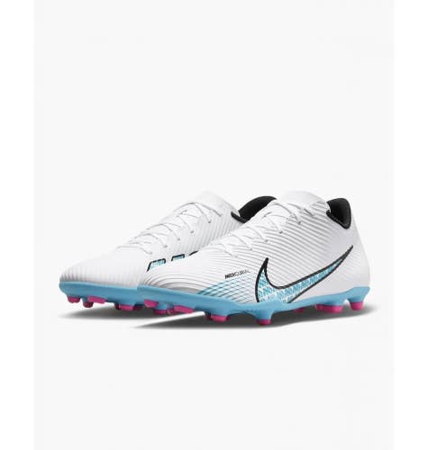 Nike Mercurial Vapor 15 Club DJ5963-146 Men's 10.5 White Football Boots PNE154