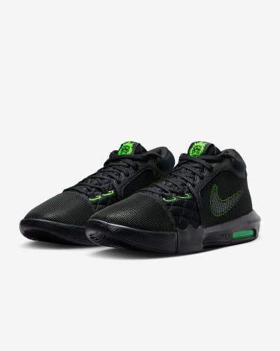 Nike LeBron Witness 8 FB2237-002 Sneaker Men's 9.5 Black Basketball Shoes PNE71