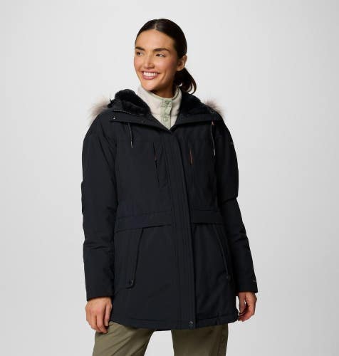 Columbia Payton Pass II Jacket Women's XL Black Long Sleeve Insulated MOT125