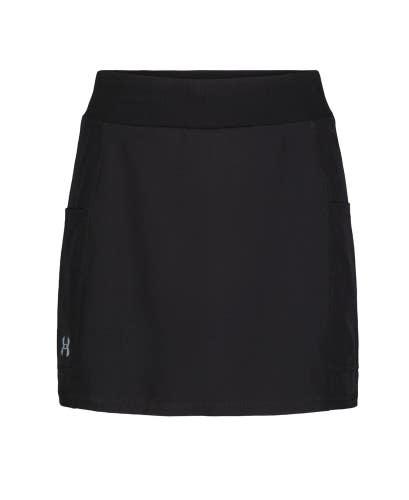 Under Armour Outdoor Skort Girls Medium Black Stretch UPF 50+ Activewear MOT117