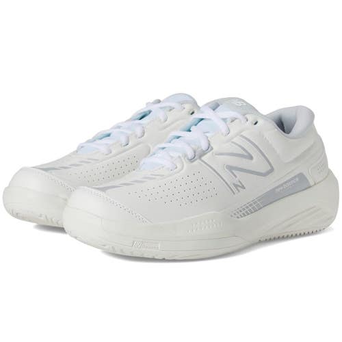 New Balance 696V5 WCH696W5 Sneakers Women's 7 White Blue Lifestyle Shoes ZAP2717