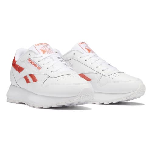 Reebok Classic 172144 Sneakers Women's 10 White Leather Lifestyle Shoes ZAP2713