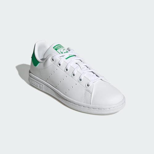 Adidas Stan Smith FX7519 Sneakers Kids 7 M White Green Lifestyle Shoes ZOGG3982