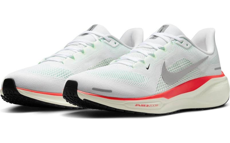 Nike Air Zoom Pegasus 41 FD2722-115 Sneakers Men's 9 White Running Shoes RHS9765