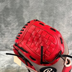 Red Rawlings Players Series LH Pitcher's Baseball Glove 10" (Used)