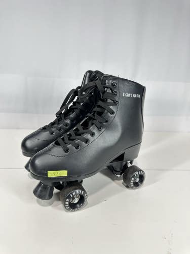 #512 Skate Gear Roller Skates Size 9 Unisex Black