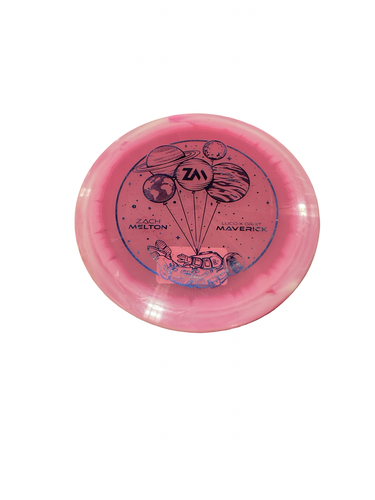 Used Dynamic Discs MAVERICK ZACH MELTON DRIVER Disc Golf Driver Pink 11834-S000057788