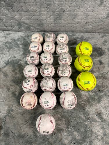 Other Baseballs 24 Pack (2 Dozen) (Used)