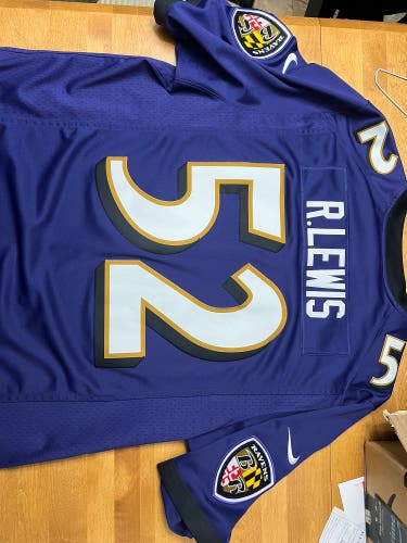 Ray Lewis Baltimore Ravens Jersey XL Men's Nike Jersey (Used)