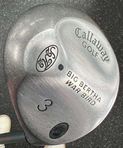 Used Callaway BIG BERTHA WARBIRD Womens Fairway Wood RH 3 Wood 11497-S000162113