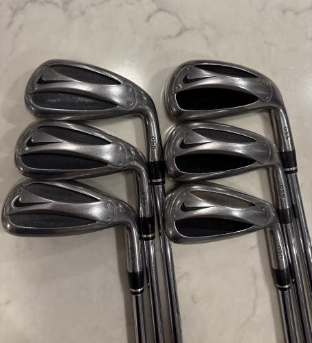 Nike Slingshot Iron Set 5-PW Stiff Flex True Temper Steel RH Golf Clubs