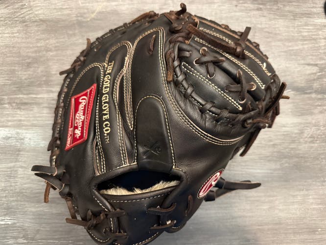 Rawlings Pro Preferred RH Catcher's Baseball Glove 34" (Used like new)