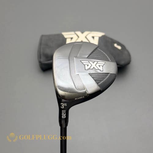 Left-Handed 3 Wood- PXG 0211 w/ Headcover / Tensei, Extra Stiff (3581)