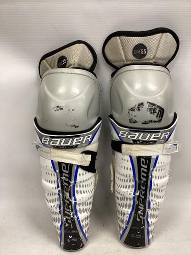 Used Bauer SUPREME ONE 55 Senior Shin Guards None 13" 11851-S000053565