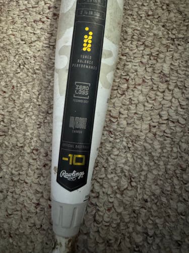 2025 Rawlings Icon Composite USSSA Certified Bat (-10) 19 oz 29" (Used)