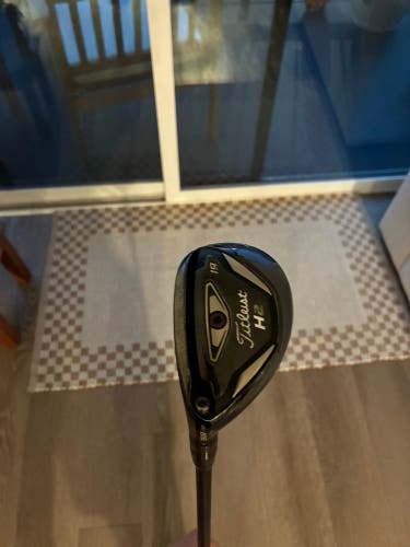 Men's 2016 Titleist 816 H2 Left Hand Hybrid Extra Stiff Flex 4H Graphite Shaft (Used)