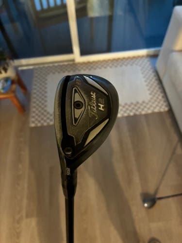 Men's 2016 Titleist 816 H2 Left Hand Hybrid Extra Stiff Flex 5H Graphite Shaft (Used)