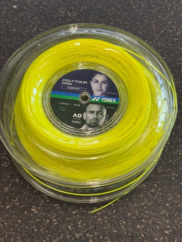 YONEX PolyTourPro Tennis Racquet Strings (Used)