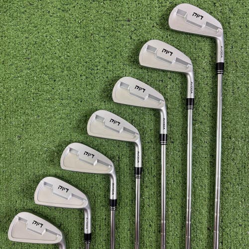 Avoda Origin Combo Length Iron Set 4-PW Regular Flex Steel Shafts Jumbo Grips
