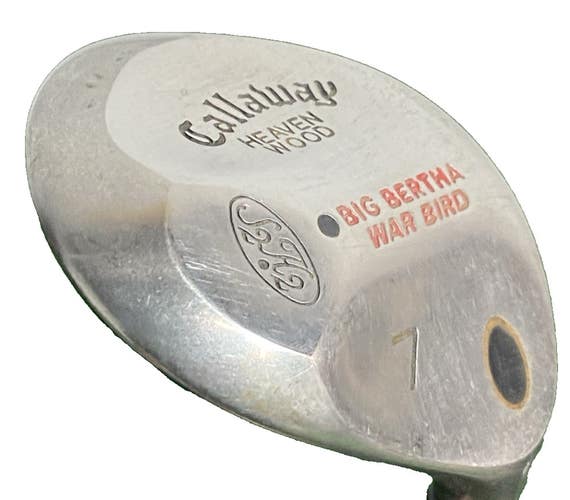 Callaway Big Bertha War Bird Heavenwood 7 Wood RH Memphis 10 Steel 41" HC Nice