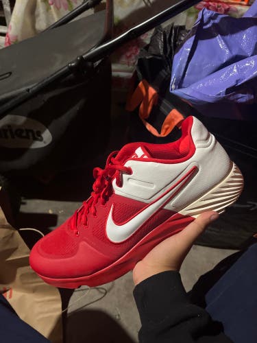 Size 15 - Nike Alpha Huarache Elite 2 Turf Varsity Red