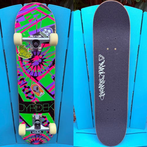 Alien Workshop 2006 Rob Dyrdek Hexmark Complete Skateboard 7.75” Thunder Trucks