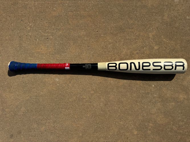 2025 Warstic Bonesaber Hybrid USABat Certified Bat (-10) 19 oz (Used)